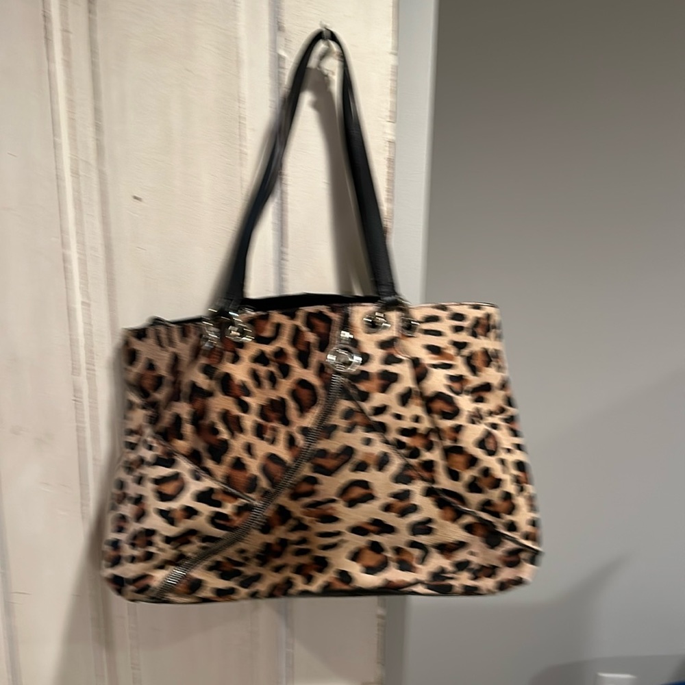 Mania leather & hair purse used maybe 1 or 2 times